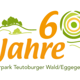 60 Jahre Naturpark Logo mit Schriftzug