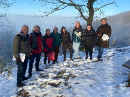 v.l. Prof. Oliver Hall, Henning Arnecke, Alla Dronova, Prof. Jörg Felmeden, Jessica Gabler, Christine Wester, Luisa Kellermann,